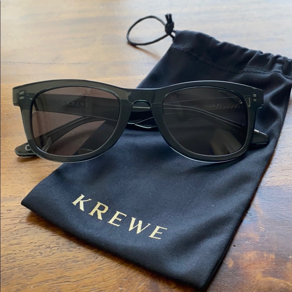 Krewe Charles Sunglasses in Fir - Brand New